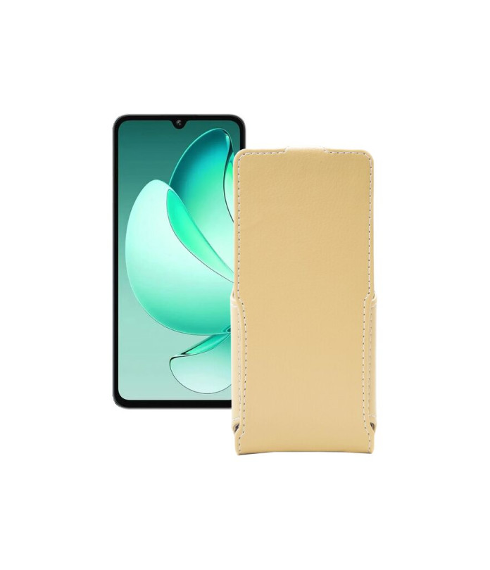 Чохол-флип з екошкіри для телефону Oukitel C60 Pro