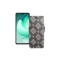 Чохол-книжка з екошкіри для телефону Oukitel C60 Pro