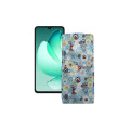 Чохол-флип з екошкіри для телефону Oukitel C60 Pro