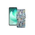 Чохол-книжка з екошкіри для телефону Oukitel C60 Pro