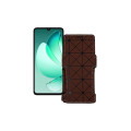 Чохол-книжка з екошкіри для телефону Oukitel C60 Pro