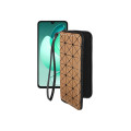 Чохол-гаманець з екошкіри для телефону Oukitel C60 Pro