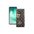 Чохол-флип з екошкіри для телефону Oukitel C60 Pro