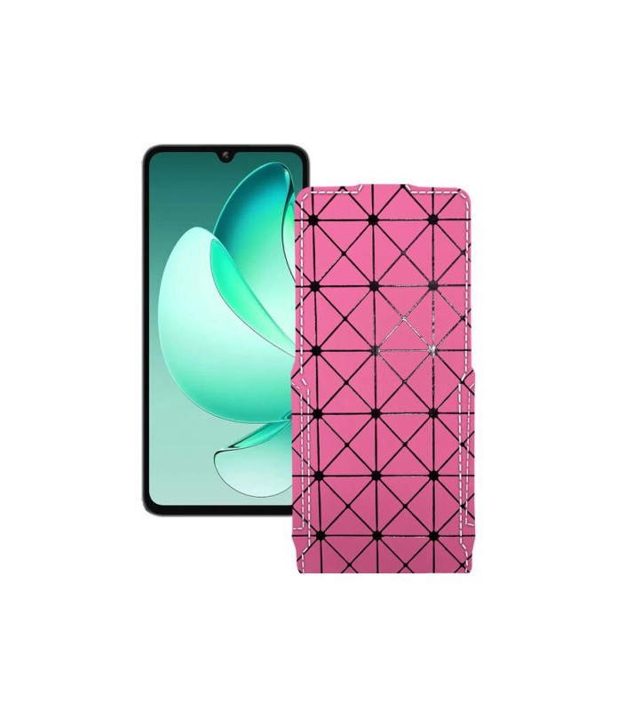Чохол-флип з екошкіри для телефону Oukitel C60 Pro