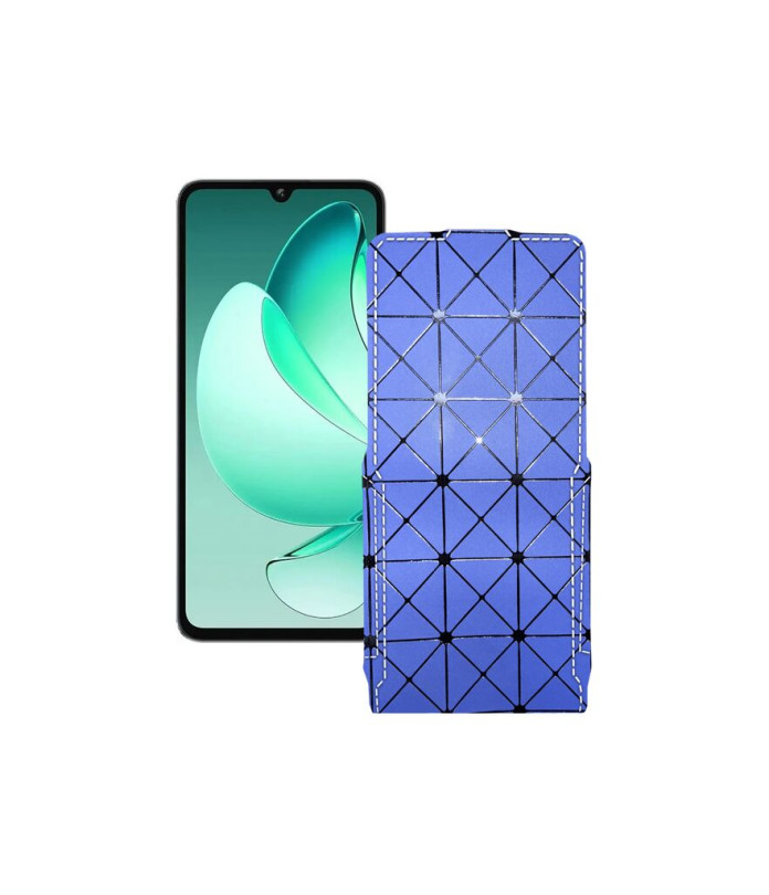 Чохол-флип з екошкіри для телефону Oukitel C60 Pro
