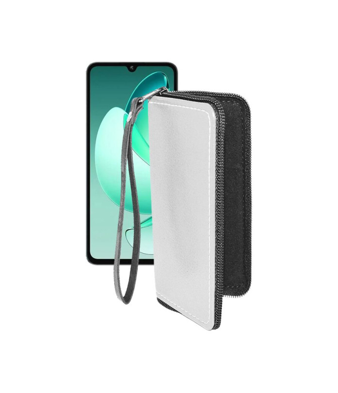 Чохол-гаманець з екошкіри для телефону Oukitel C60 Pro
