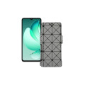 Чохол-книжка з екошкіри для телефону Oukitel C60 Pro