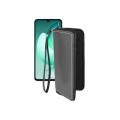 Чохол-гаманець з екошкіри для телефону Oukitel C60 Pro