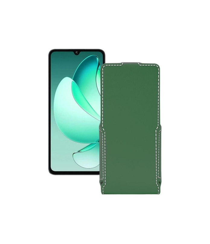 Чохол-флип з екошкіри для телефону Oukitel C60 Pro