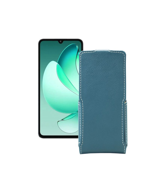 Чохол-флип з екошкіри для телефону Oukitel C60 Pro
