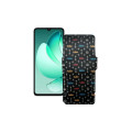 Чохол-книжка з екошкіри для телефону Oukitel C60 Pro