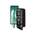 Чохол-гаманець з екошкіри для телефону Oukitel C60 Pro