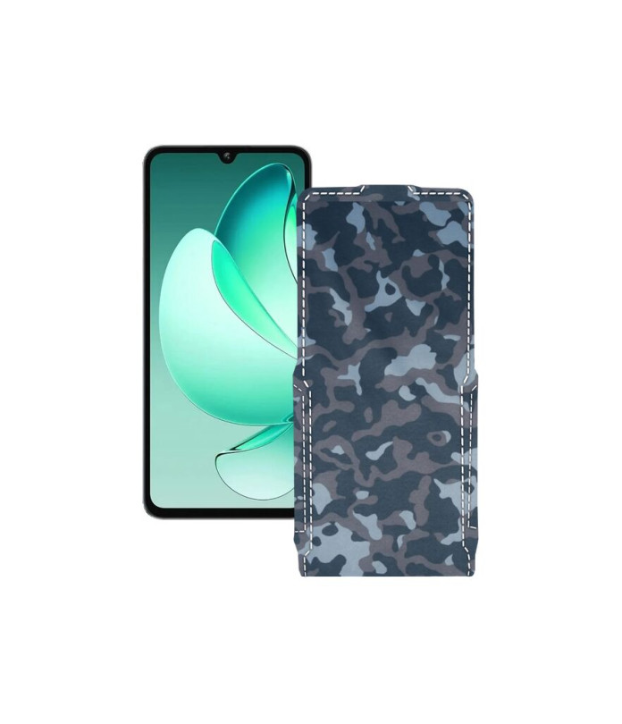 Чохол-флип з екошкіри для телефону Oukitel C60 Pro