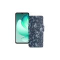 Чохол-книжка з екошкіри для телефону Oukitel C60 Pro