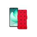 Чохол-книжка з екошкіри для телефону Oukitel C60 Pro