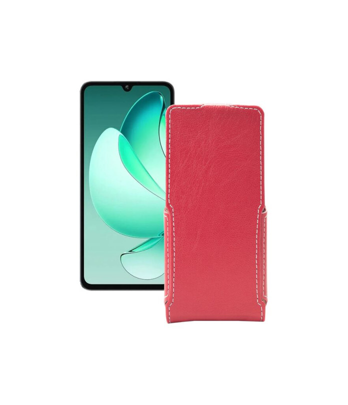 Чохол-флип з екошкіри для телефону Oukitel C60 Pro