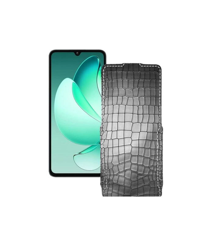 Чохол-флип з екошкіри для телефону Oukitel C60 Pro