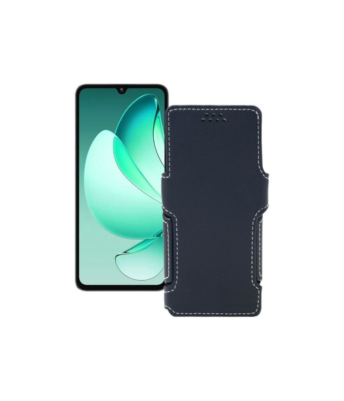 Чохол-книжка з екошкіри для телефону Oukitel C60 Pro