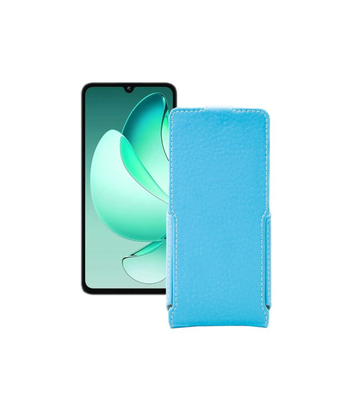 Чохол-флип з екошкіри для телефону Oukitel C60 Pro