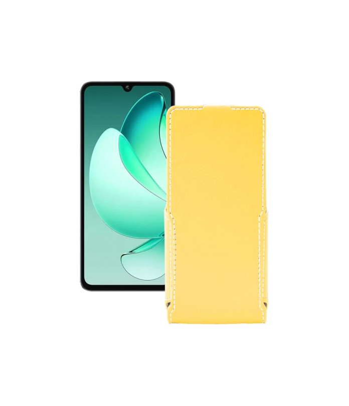 Чохол-флип з екошкіри для телефону Oukitel C60 Pro