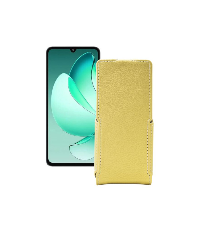 Чохол-флип з екошкіри для телефону Oukitel C60 Pro