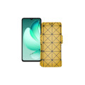 Чохол-книжка з екошкіри для телефону Oukitel C60 Pro