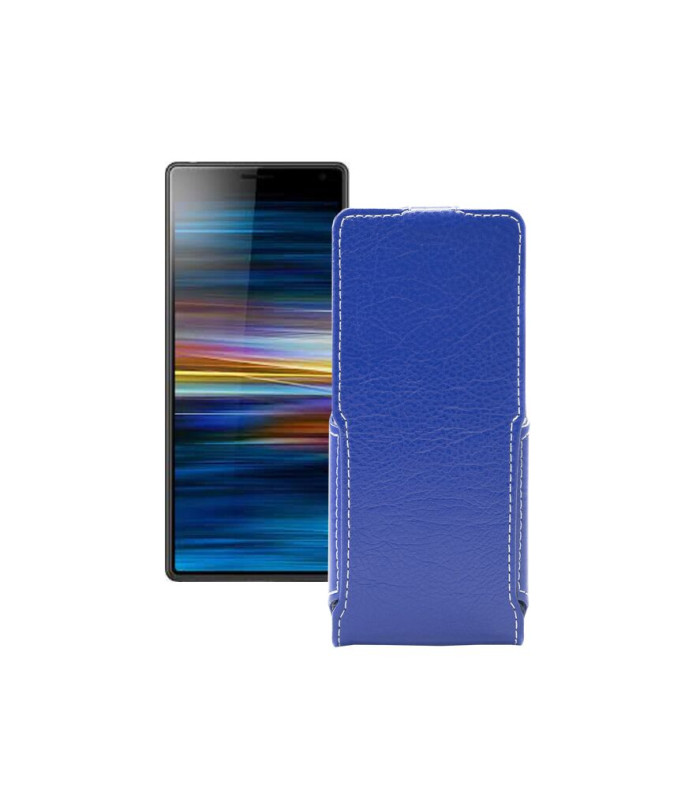 Чохол-флип з екошкіри для телефону Sony Xperia 10 Plus