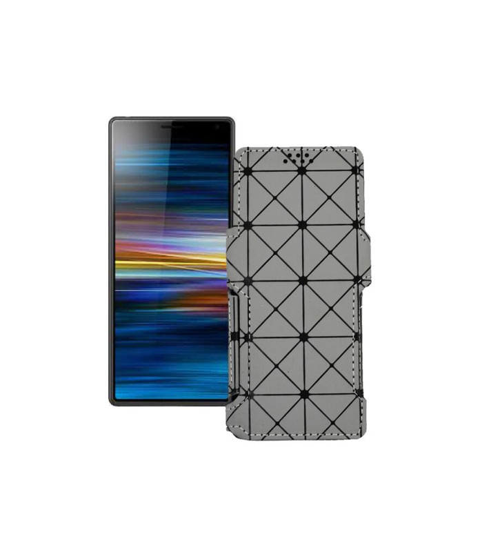 Чохол-книжка з екошкіри для телефону Sony Xperia 10 Plus