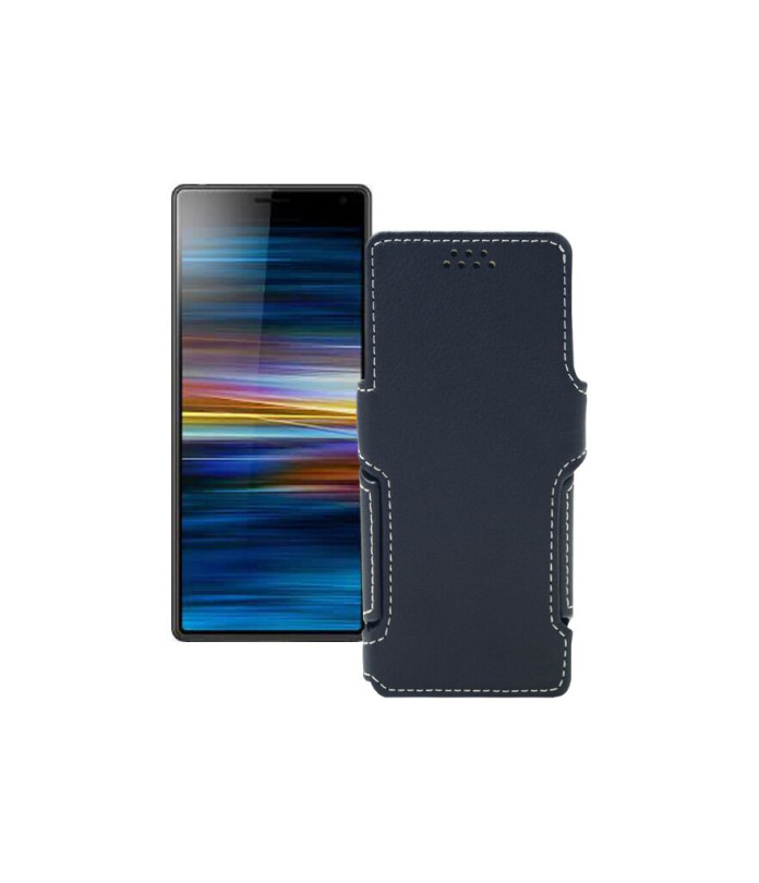 Чохол-книжка з екошкіри для телефону Sony Xperia 10 Plus