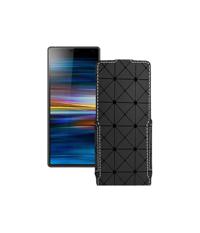 Чохол-флип з екошкіри для телефону Sony Xperia 10 Plus