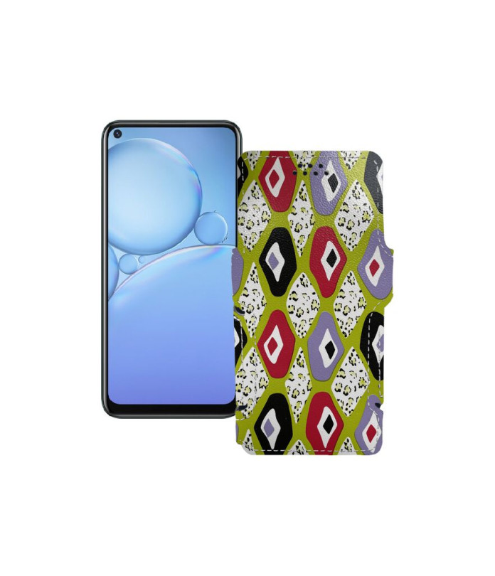 Чохол-книжка з екошкіри для телефону Vivo Y30