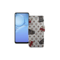 Чохол-книжка з екошкіри для телефону Vivo Y30