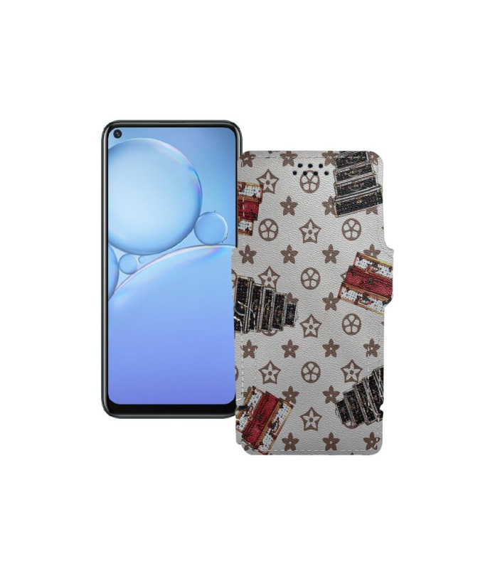 Чохол-книжка з екошкіри для телефону Vivo Y30