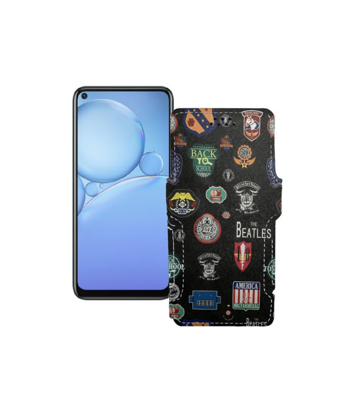 Чохол-книжка з екошкіри для телефону Vivo Y30