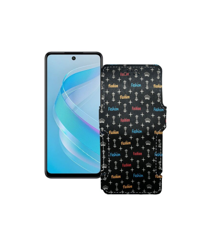 Чохол-книжка з екошкіри для телефону Infinix Smart 8 Pro