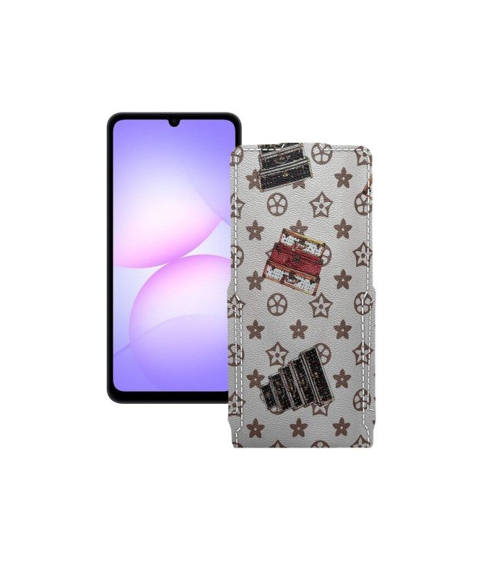 Чохол-флип з екошкіри для телефону Samsung Galaxy A07 4G (A075)