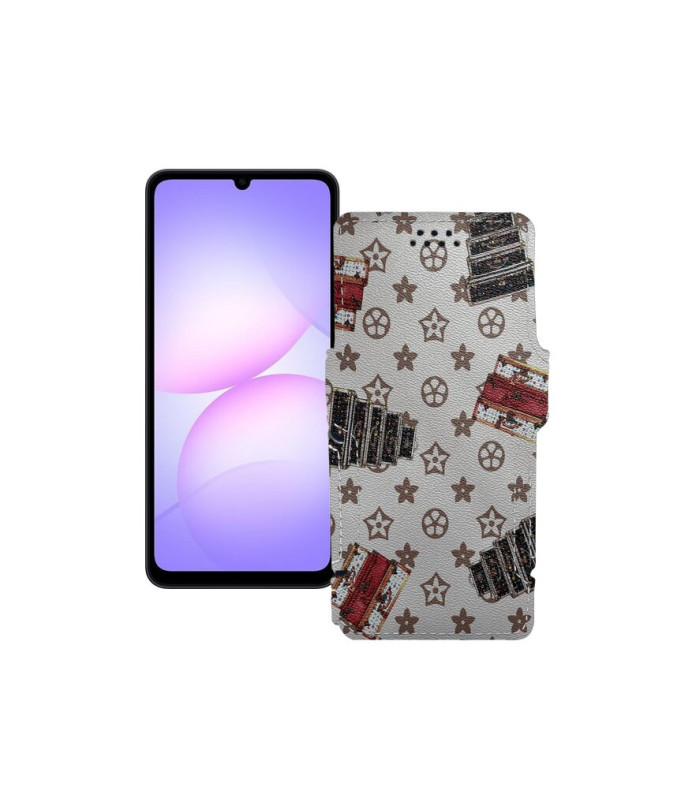 Чохол-книжка з екошкіри для телефону Samsung Galaxy A07 4G (A075)