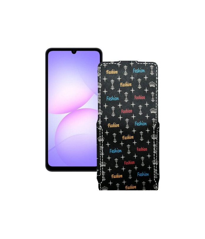 Чохол-флип з екошкіри для телефону Samsung Galaxy A07 4G (A075)