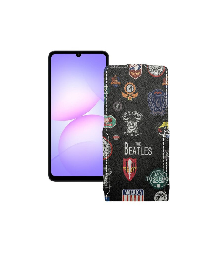 Чохол-флип з екошкіри для телефону Samsung Galaxy A07 4G (A075)