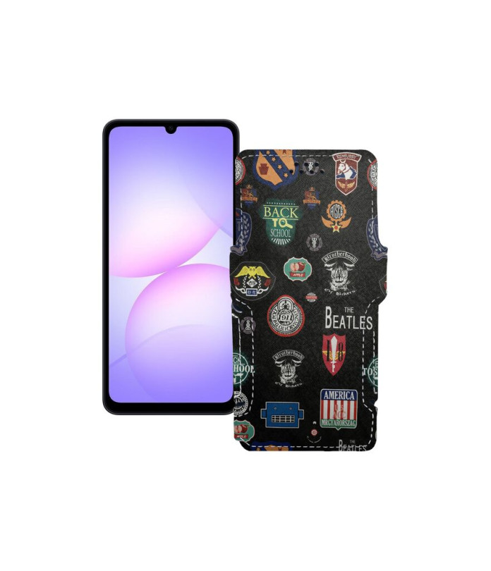 Чохол-книжка з екошкіри для телефону Samsung Galaxy A07 4G (A075)