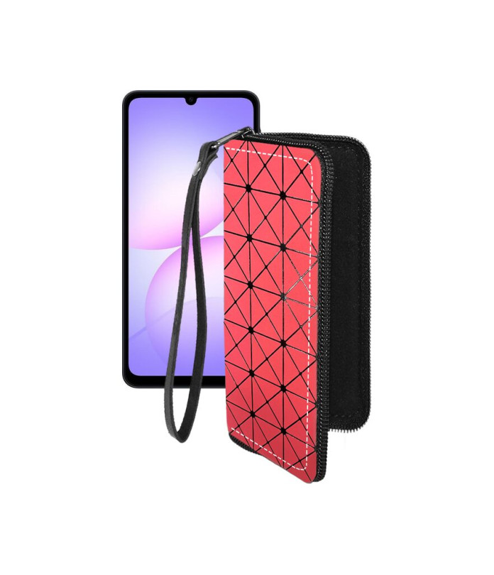 Чохол-гаманець з екошкіри для телефону Samsung Galaxy A07 4G (A075)