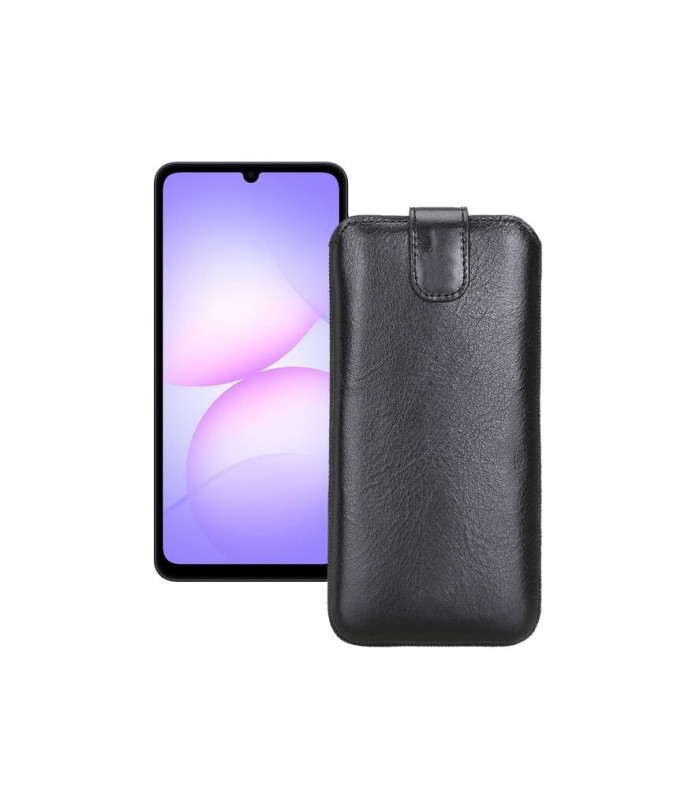 Витяжка з екошкіри для телефону Samsung Galaxy A07 4G (A075)