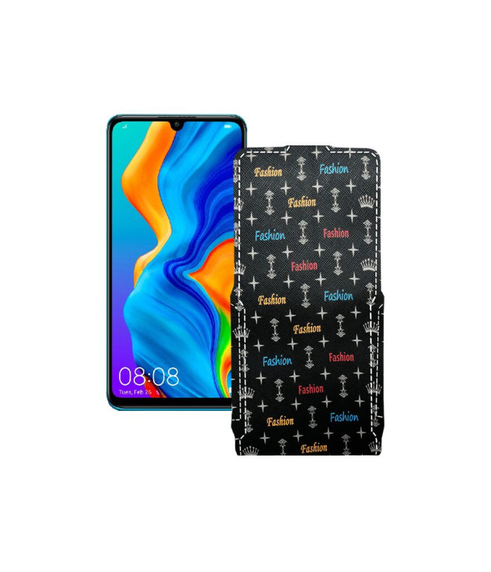 Чохол-флип з екошкіри для телефону Huawei p30