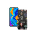 Чохол-флип з екошкіри для телефону Huawei p30