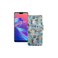 Чохол-книжка з екошкіри для телефону Asus ZenFone Max Pro M2 ZB631KL