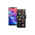 Чохол-книжка з екошкіри для телефону Asus ZenFone Max Pro M2 ZB631KL