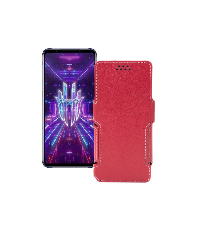 Чохол-книжка з екошкіри для телефону ZTE Nubia Red Magic 7S