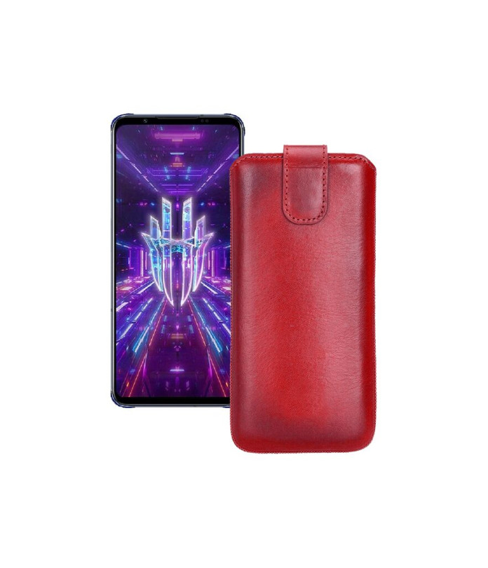 Витяжка зі шкіри для телефону ZTE Nubia Red Magic 7S