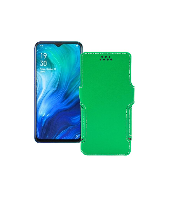 Чохол-книжка з екошкіри для телефону OPPO Reno A