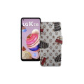 Чохол-книжка з екошкіри для телефону LG K51s